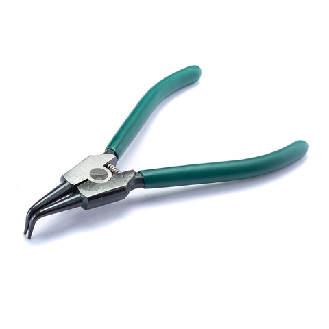 7" (175mm) Kìm Mở Phe Ngoài Mũi Cong Thép Cr-V SATA 72022