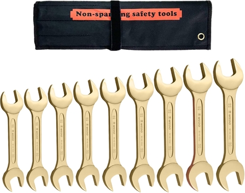 Double Open End Wrench Set, WEDO, Non-Sparking, Al-Br, ALA Series, 9pcs-13pcs