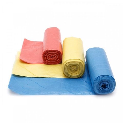 Bao Rác Cỡ Tiểu Màu, 44x56 cm, 3 Cuộn/Gói, 1Kg/Gói, 12 Gói/Thùng