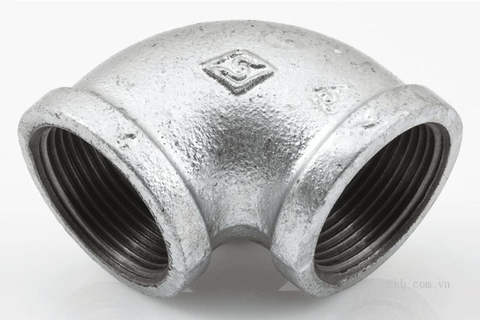 Co Ren 90 Độ Mạ Kẽm BS21 ISO 7.1 Mech - Jinan Meide, DN15 Đến DN100, 21mm Đến 114mm