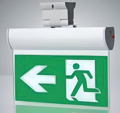 Đèn Exit DALI Duy Trì Một Mặt/Hai Mặt Gắn Nổi Tường/Trần, IP20, 3 Giờ Finder PF 9001