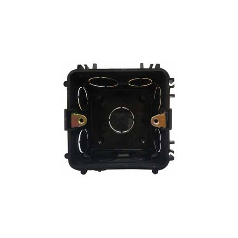 Đế Âm Cho Mặt Đơn Chuẩn Anh ZENcelo Schneider A Schneider3B050_G19, 70x70mm, Màu Đen, 20 Cái / Hộp, 200 Cái / Thùng