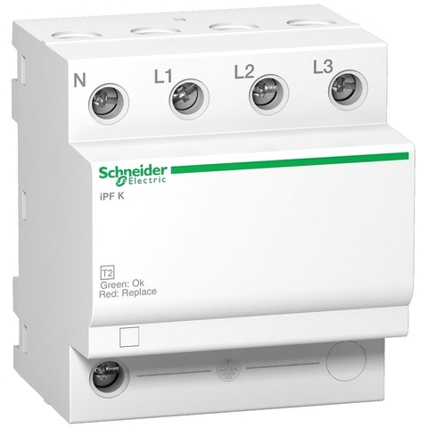 SPD Acti9 iPF K Loại 2 Fixed 3P+N 400V 20kA Schneider A9L15693