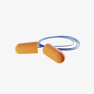 Nút Tai Safety Jogger Arusha, Có Dây, Dây Nhựa, SNR 38dB, 100 Cặp/Hộp