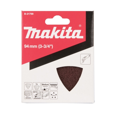 94mm Miếng Đánh Bóng Lông Cừu Tam Giác Mịn Makita B-21799