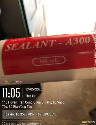 Keo Silicon Apollo A500, Trong Suốt, 300ml / Chai