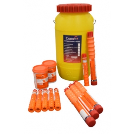 Thùng Đựng Pháo Hiệu Comet 9128000, 12000ml, Vàng Cam