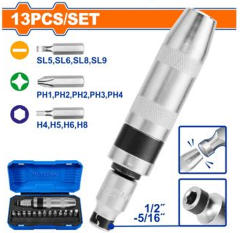 Bộ 13 Món Tua Vít Đóng WADFOW WYM1B13