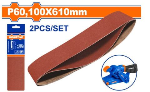 Giấy Nhám Vòng 100x610mm Độ Hạt P80 WADFOW