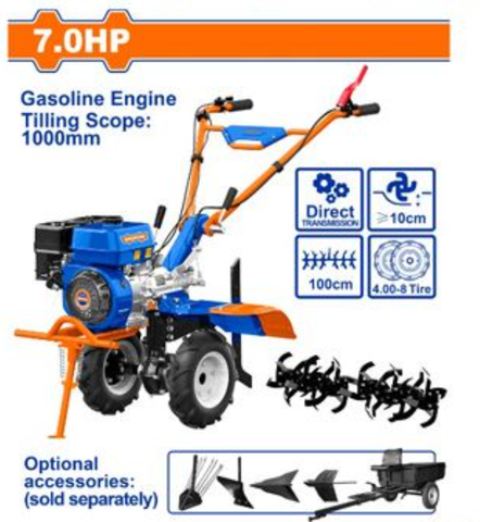 Máy Xới Đất Chạy Xăng 7.0hp Giật Nổ WADFOW