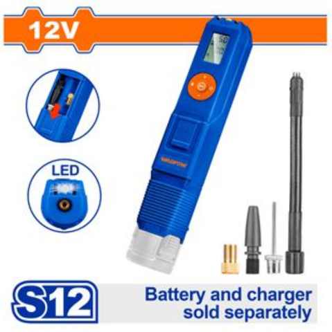 Máy Kiểm Tra Hơi Lốp Xe Ô Tô Dùng Pin 12V WADFOW