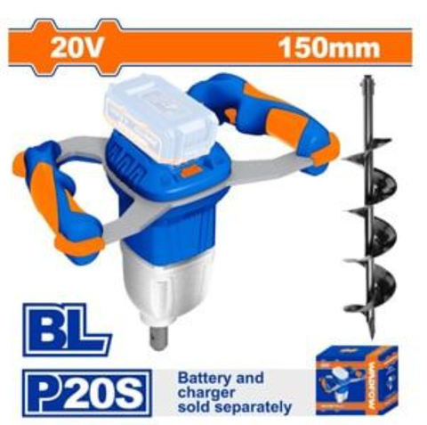 Máy Khoan Đất Dùng Pin 20V WADFOW