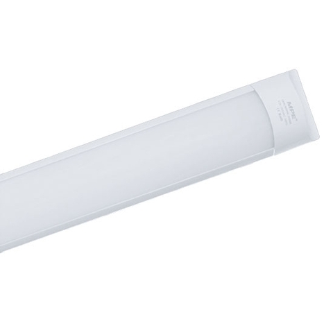 LED Bán Nguyệt Thân Nhựa 18W 1800Lm 2800–3200K MPE BN2-18V, 600x74x24mm, 12 Cái/Thùng