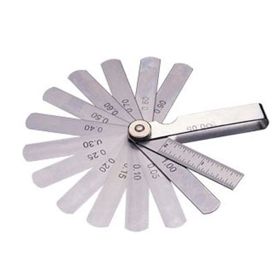 Bộ Thước Lá 16 Chi Tiết 0.05 - 1mm Thép Không Gỉ SATA 09402