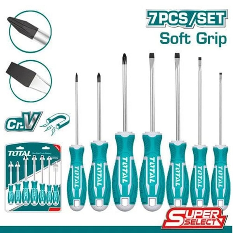 Bộ 7 Tua Vít Total THT2506072
