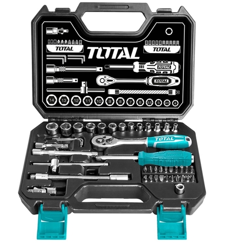 Bộ Đầu Tuýp 1/4 Inch 45 Chi Tiết Total THT141451