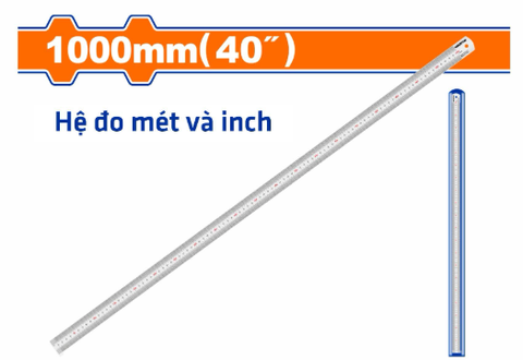 Thước Lá Thép 1000mm(40 Inch) WADFOW