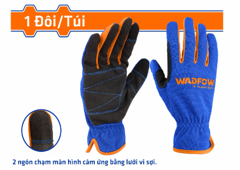 Găng Tay Cơ Khí Xl (2 Ngón Chạm Cảm Ứng) WADFOW