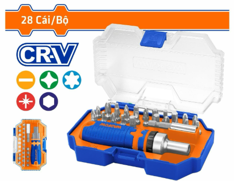 Bộ 28 Chi Tiết Bắt Vít WADFOW WSS8B28