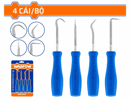 Bộ 4 Dụng Cụ Móc Ron WADFOW WSS2604