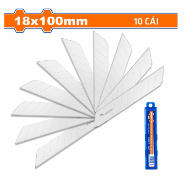 Bộ 10 Lưỡi Dao Rời 18x100mm WADFOW