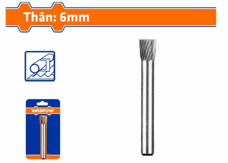 Mũi Mài Cacbua Tungsten 6x8mm (trụ) WADFOW
