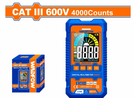 Đồng Hồ Vạn Năng Kỹ Thuật Số 600V-4000 Số Đếm WADFOW