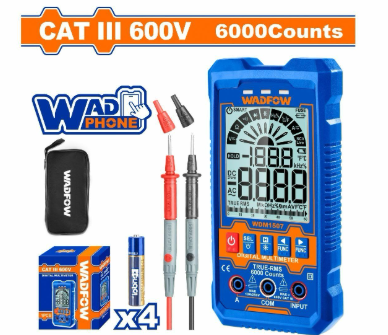 Đồng Hồ Vạn Năng 600V-4000 Số Đếm WADFOW