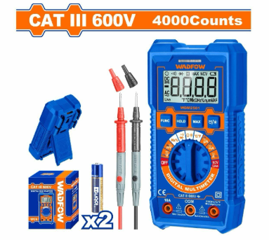 Đồng Hồ Vạn Năng Kỹ Thuật Số 600V-4000 Số Đếm WADFOW
