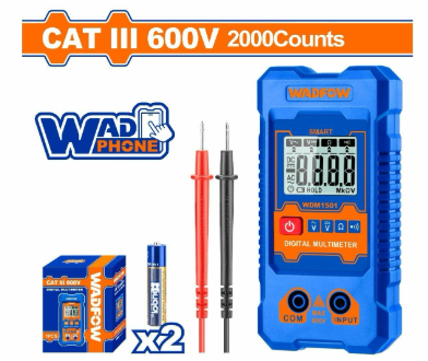 Đồng Hồ Vạn Năng Kỹ Thuật Số 600V-2000 Số Đếm WADFOW