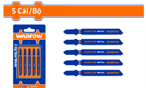 Bộ 5 Lưỡi Cưa Lọng (cưa Kim Loại) 50mm, 21TPI WADFOW