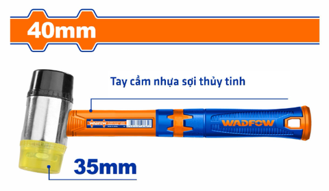 Búa Cao Su Và Nhựa 35mm WADFOW