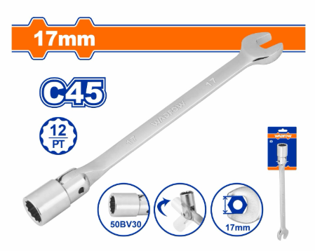 Cờ Lê Tuýp Lắc Léo 13mm WADFOW