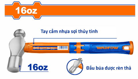 Búa Đầu Tròn 450g WADFOW
