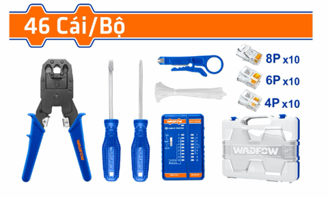 Bộ 46 Món Dụng Cụ Sửa Chữa Viễn Thông WADFOW