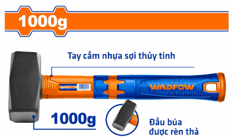 Búa Tạ Đầu Vuông 1000g WADFOW