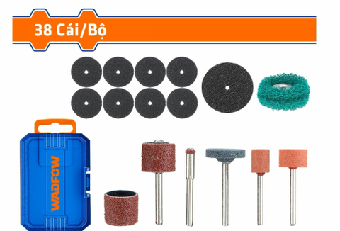 Bộ 38 Món Phụ Kiện Mài Mini WADFOW WRR5038