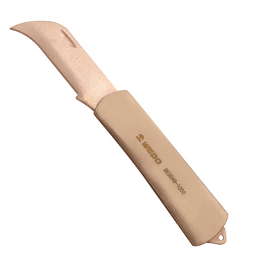 Electrician Knife, BE204B-1002, Be-Cu, 60mm, WEDO, Non-Sparking