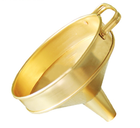 Oil Funnel, WEDO, Non-Sparking, Brass, BR278A Series, φ160x130mm-φ160x150mm