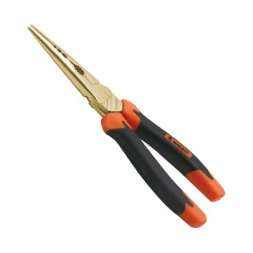 Germany Pliers, Snipe Nose, AL254A-1002, Al-Br, 200mm, WEDO, Non-Sparking