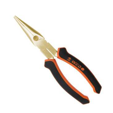 Pliers, Long Nose, WEDO, Non-Sparking, Al-Br, AL254 Series, 6
