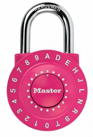 Khóa Tủ Locker Master Lock 1590EURD, Màu Xanh Dương, Hồng, Xanh Lá Cây, Đen