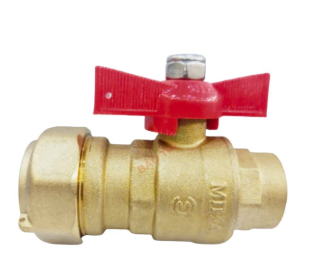 Van Bi Liên Hợp Đồng Tay Bướm Đồng MIHA -PN 16, DN 20
