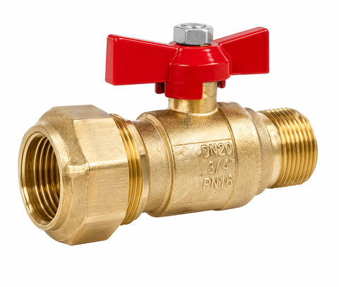 Van Bi Liên Hợp Đồng Mạ Niken MIHA - PN 16, DN 20