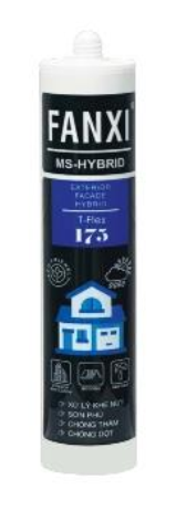 Fanxi Tflex 175 Exterior Façade Hybrid - Keo Chống Thấm Dột Gốc Ms- Hybrid T175, 290ml, Trắng, 24 Chai/Thùng