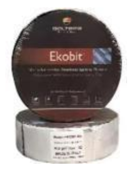 Ekobit Sealing Tape - Băng Keo Cuộn Ekobit 5cm Gốc Bitum Dài 5m , Dày 1.1mm, Đen, 24 Cuộn/Thùng