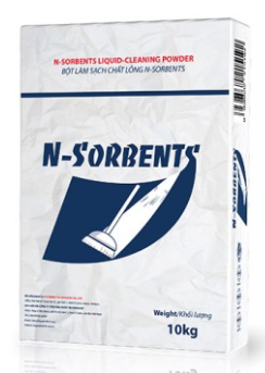 Bột Thấm Dầu Làm Sạch N- Powder Sorbents NS10 Bignanotech, 10Kg