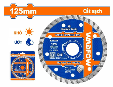 Đĩa Cắt Gạch Đa Năng 125x22.2mm WADFOW
