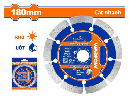 Đĩa Cắt Gạch Khô-Ướt 180x22.2mm WADFOW