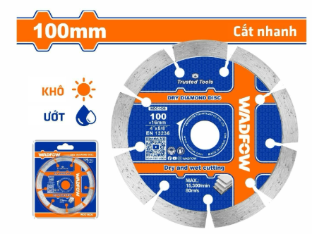 Đĩa Cắt Gạch Khô-Ướt 100x16mm WADFOW